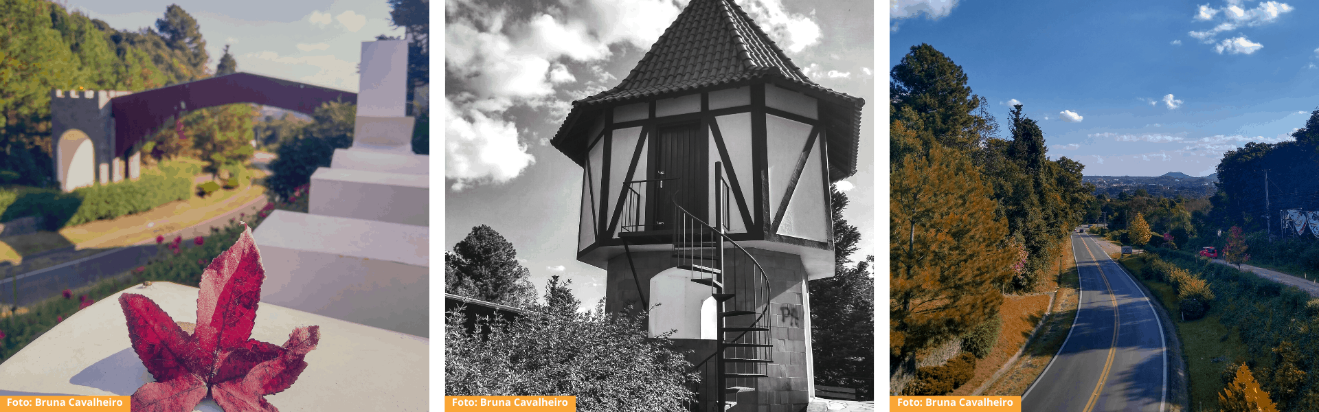 Pórtico de Nova Petrópolis e Torre Medieval, construções que encantam