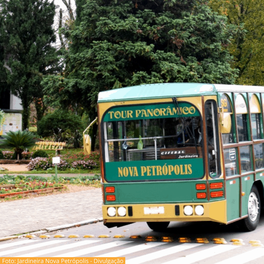 Tour Panorâmico - Passeio de Jardineira em Nova Petrópolis