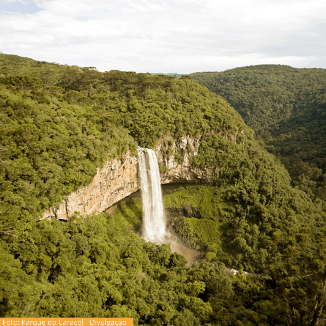 Cascata Parque do Caracol Passeio Canela