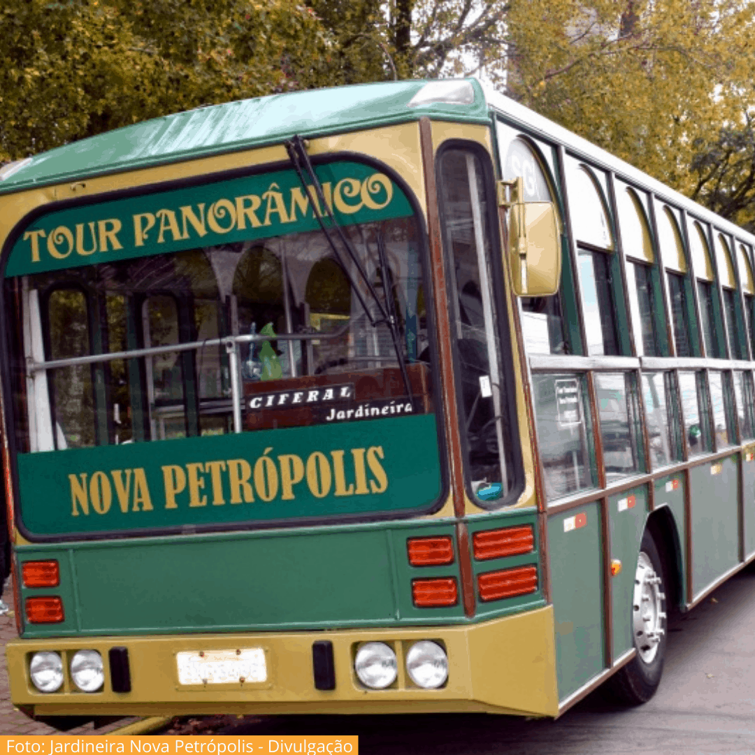 Tour Panorâmico - Passeio de Jardineira em Nova Petrópolis