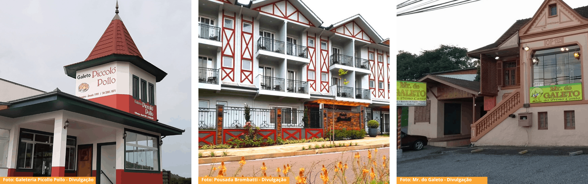 Pontos turísticos de Nova Petrópolis