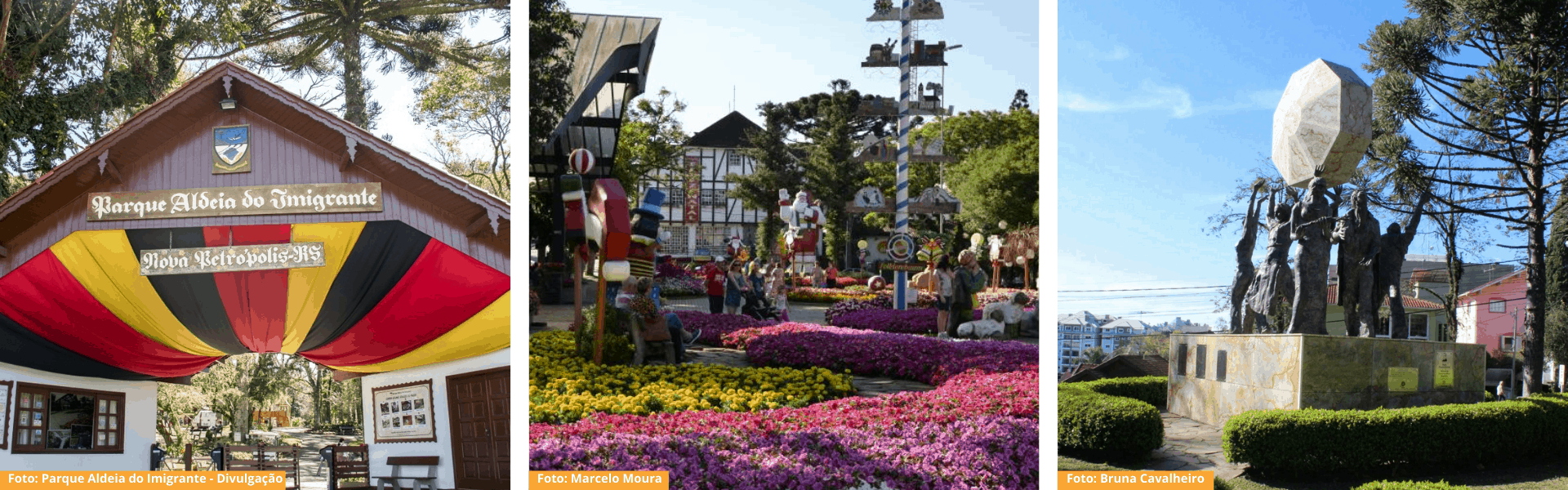 Pontos turísticos de Nova Petrópolis