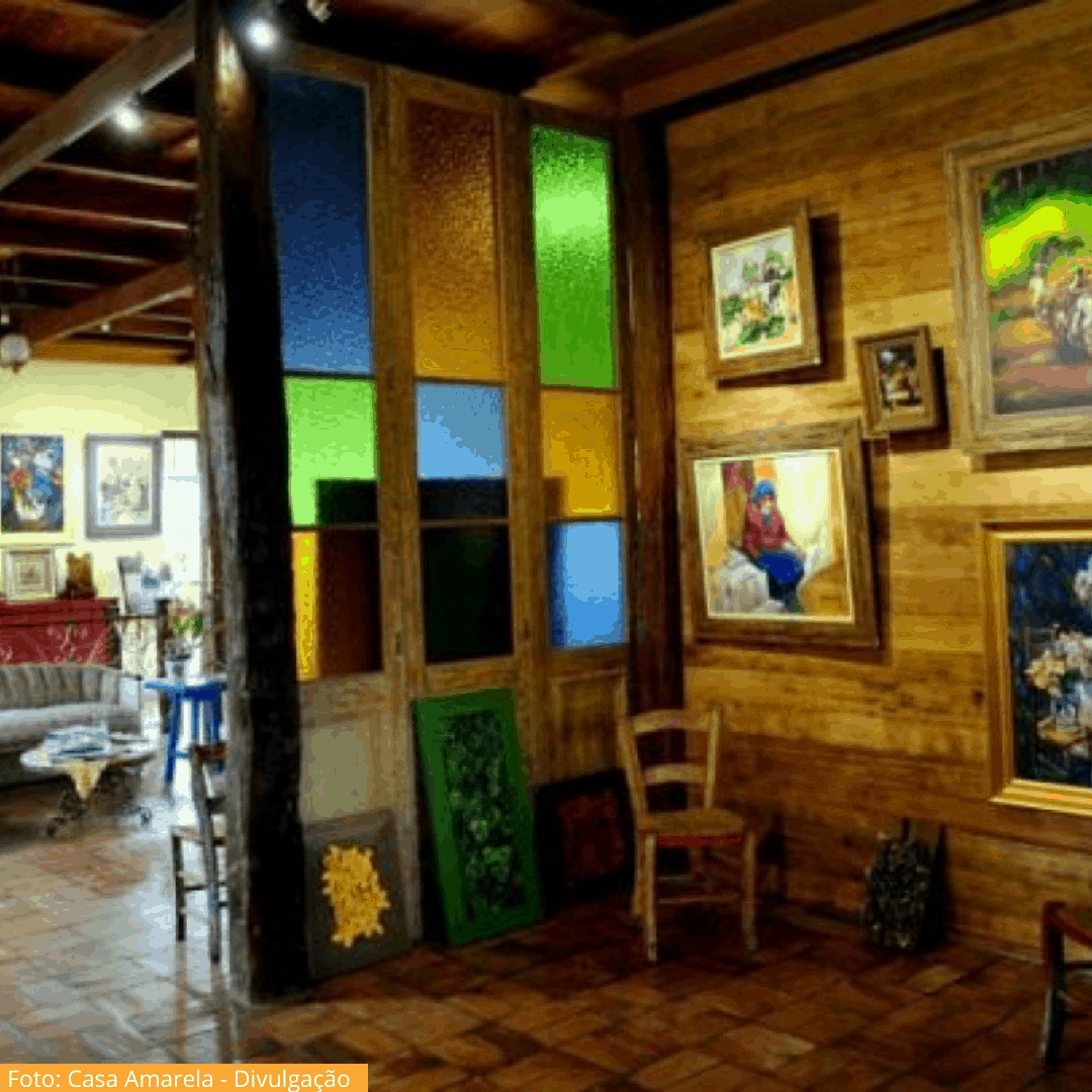 Caminhos Germânicos em Nova Petrópolis - Galeria de Arte Casa Amarela