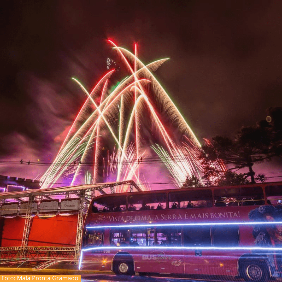 As atrações do Natal Luz