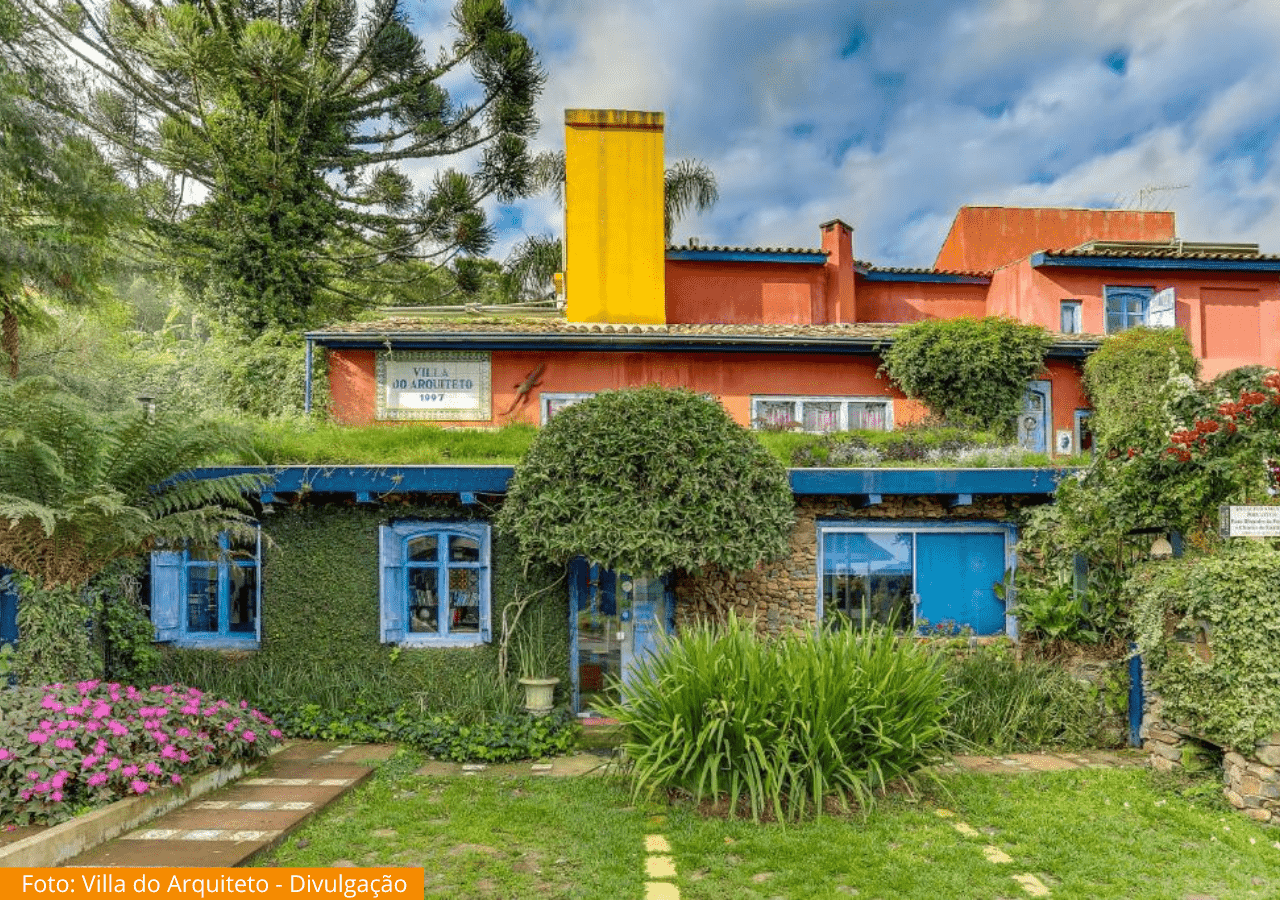 Villa do Arquiteto: Paz, natureza, tranquilidade e arte!